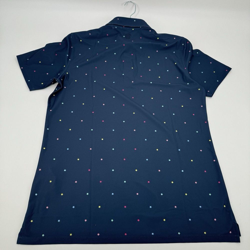 NEW G Fore Men's Size Medium All Over Print Performance Golf Polo Shirt Casual - Picture 5 of 6